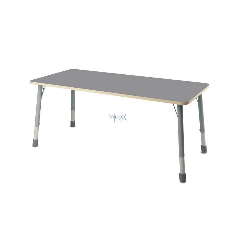 Stačiakampis didelis stalviršis 180 x 80 cm - pilkas 1