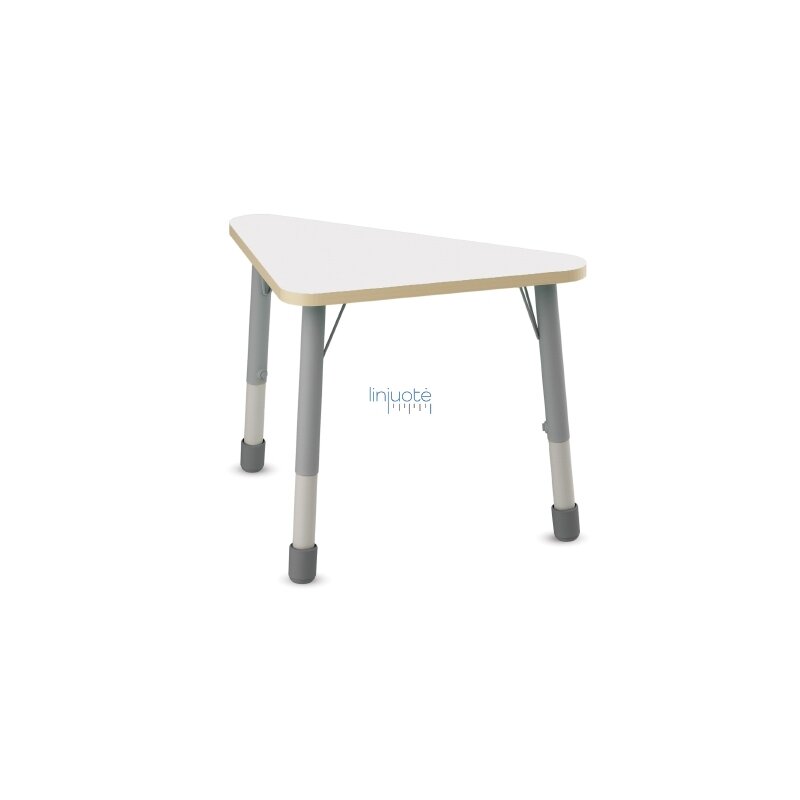 Trikampis stalviršis 109 x 77 x 77 cm - baltas 1