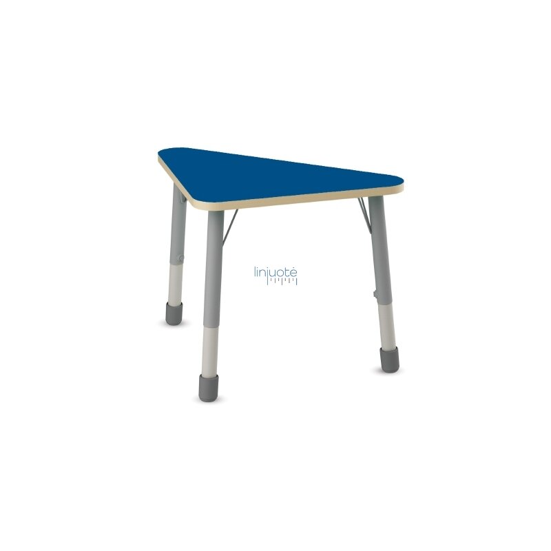 Trikampis stalviršis 109 x 77 x 77 cm - mėlynas 1 Trikampis stalviršis 109 x 77 x 77 cm - mėlynas 1