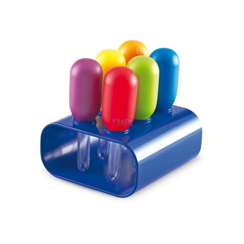 Didelės pipetės su stovu 1