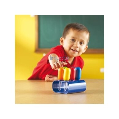 Didelės pipetės su stovu 2