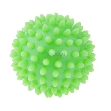 Masāžas bumbiņa ar adatiņām, 1 GAB, 6,6 cm, dažādās krāsās, TUK409+K 7