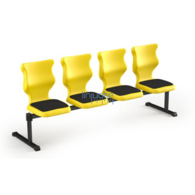SERTIFICĒTS ERGONOMISKS ČETRVIETĪGS SOLS AR POLSTERĒJUMU, DAŽĀDĀS KRĀSĀS, IZMĒRS 4-6, BENCHS4 1