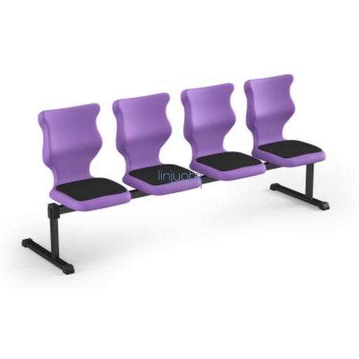 SERTIFICĒTS ERGONOMISKS ČETRVIETĪGS SOLS AR POLSTERĒJUMU, DAŽĀDĀS KRĀSĀS, IZMĒRS 4-6, BENCHS4 33