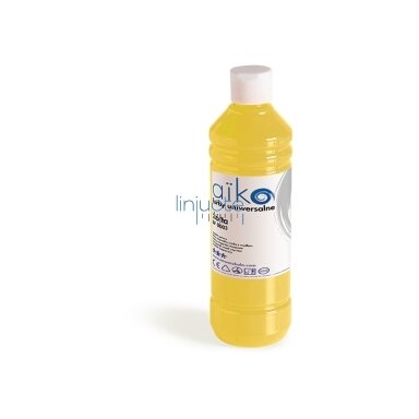 Akriliniai dažai 0,5 l geltoni