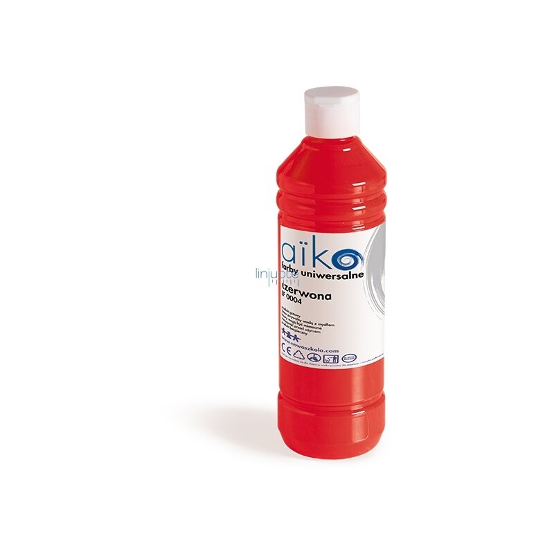 Akriliniai dažai 0,5 l raudoni