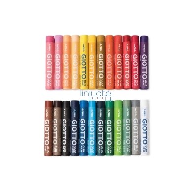 Aliejinės pastelės XL 24 spalvos Aliejinės pastelės XL 24 spalvos