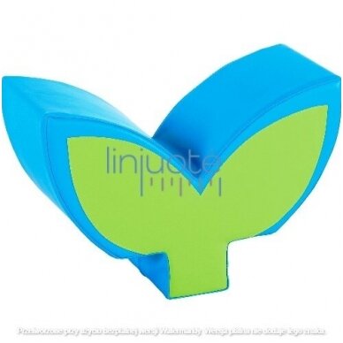 Minkšto kampelio elementas „Lapeliai“, 101273PU Minkšto kampelio elementas „Lapeliai“, 101273PU