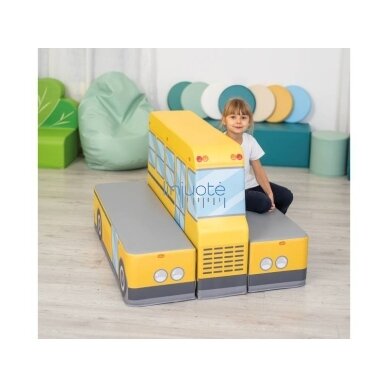 Autobusas. Dvipusė poroloninė sofa 2