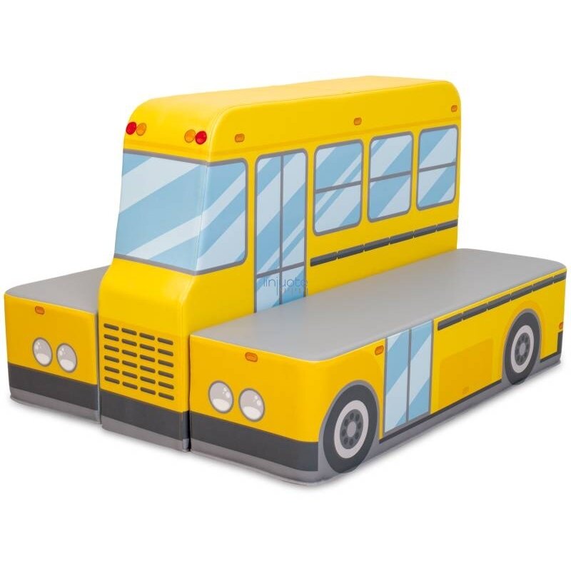 Autobusas. Dvipusė poroloninė sofa