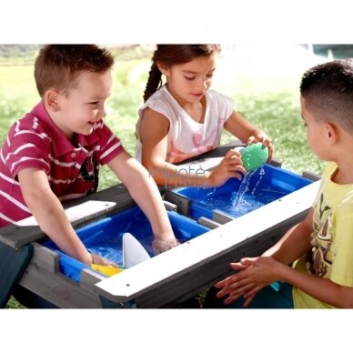 AXI NICK PIKNIKO STALAS SU SMĖLIO/VANDENS TALPYKLOMIS IR SKĖČIU, A031.004.05 8 AXI NICK PIKNIKO STALAS SU SMĖLIO/VANDENS TALPYKLOMIS IR SKĖČIU, A031.004.05 8