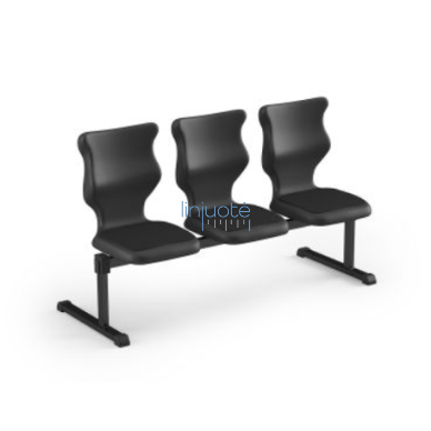 SERTIFICĒTS ERGONOMISKS TRĪSVIETĪGS SOLS AR POLSTERĒJUMU, DAŽĀDAS KRĀSAS, IZMĒRS 4-6, BENCHS3 4 SERTIFICĒTS ERGONOMISKS TRĪSVIETĪGS SOLS AR POLSTERĒJUMU, DAŽĀDAS KRĀSAS, IZMĒRS 4-6, BENCHS3 4