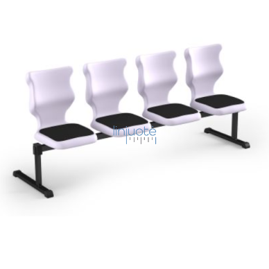 SERTIFICĒTS ERGONOMISKS ČETRVIETĪGS SOLS AR POLSTERĒJUMU, DAŽĀDĀS KRĀSĀS, IZMĒRS 4-6, BENCHS4 22 SERTIFICĒTS ERGONOMISKS ČETRVIETĪGS SOLS AR POLSTERĒJUMU, DAŽĀDĀS KRĀSĀS, IZMĒRS 4-6, BENCHS4 22