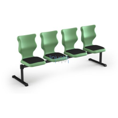 SERTIFICĒTS ERGONOMISKS ČETRVIETĪGS SOLS AR POLSTERĒJUMU, DAŽĀDĀS KRĀSĀS, IZMĒRS 4-6, BENCHS4 29