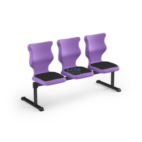 SERTIFICĒTS ERGONOMISKS TRĪSVIETĪGS SOLS AR POLSTERĒJUMU, DAŽĀDAS KRĀSAS, IZMĒRS 4-6, BENCHS3 25 SERTIFICĒTS ERGONOMISKS TRĪSVIETĪGS SOLS AR POLSTERĒJUMU, DAŽĀDAS KRĀSAS, IZMĒRS 4-6, BENCHS3 25