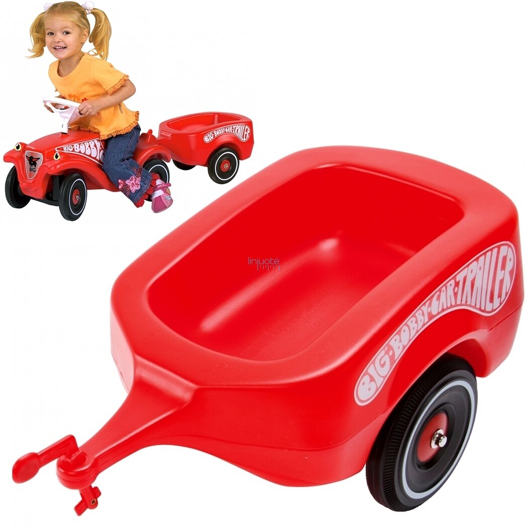 BIG BOBBY CAR RAUDONA AUTOMOBILIO PRIEKABA, 1300 BIG BOBBY CAR RAUDONA AUTOMOBILIO PRIEKABA, 1300