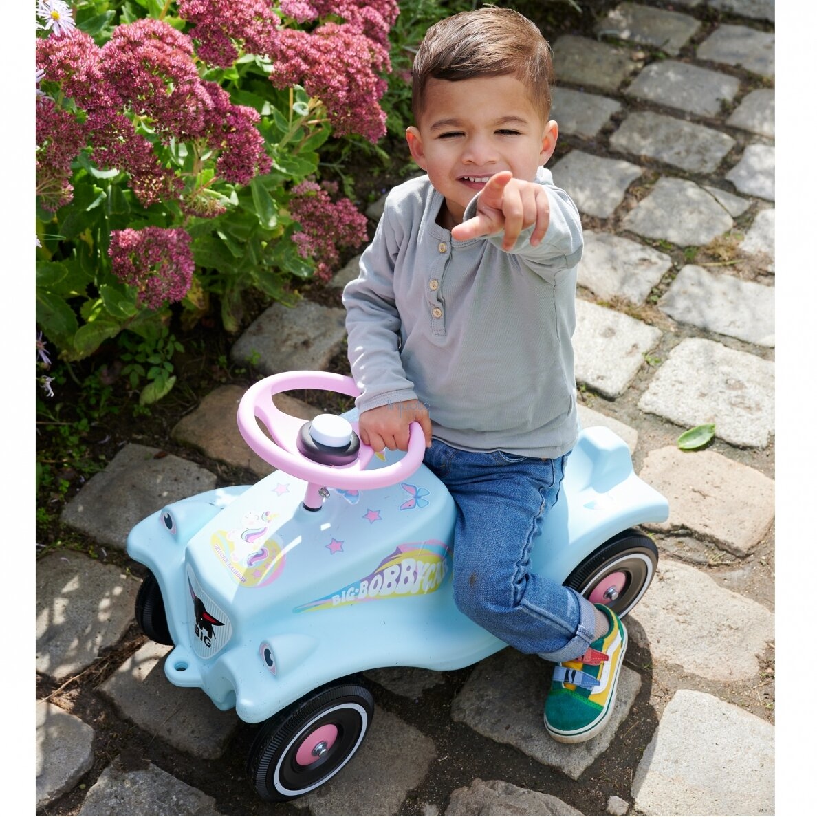 BIG BOBBY CAR CLASSIC RIDER SU KLAKSONU, VIENARAGIS, 56138 2