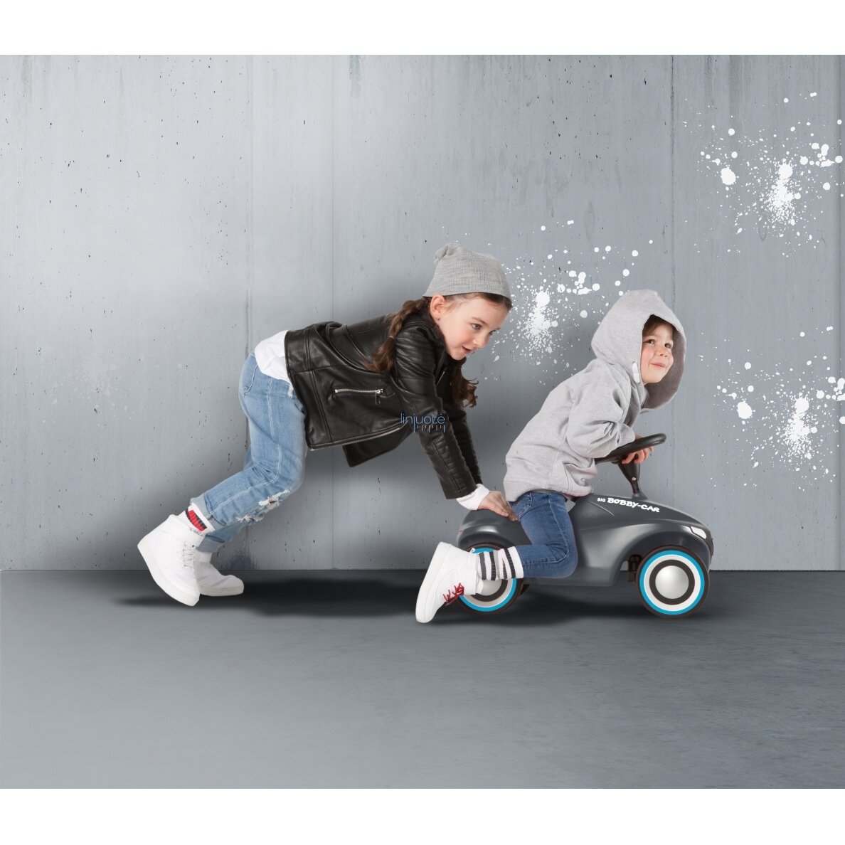 BIG VAŽIUOKLIS BOBBY CAR NEO ANTHRAZIT, 56243 9 BIG VAŽIUOKLIS BOBBY CAR NEO ANTHRAZIT, 56243 9