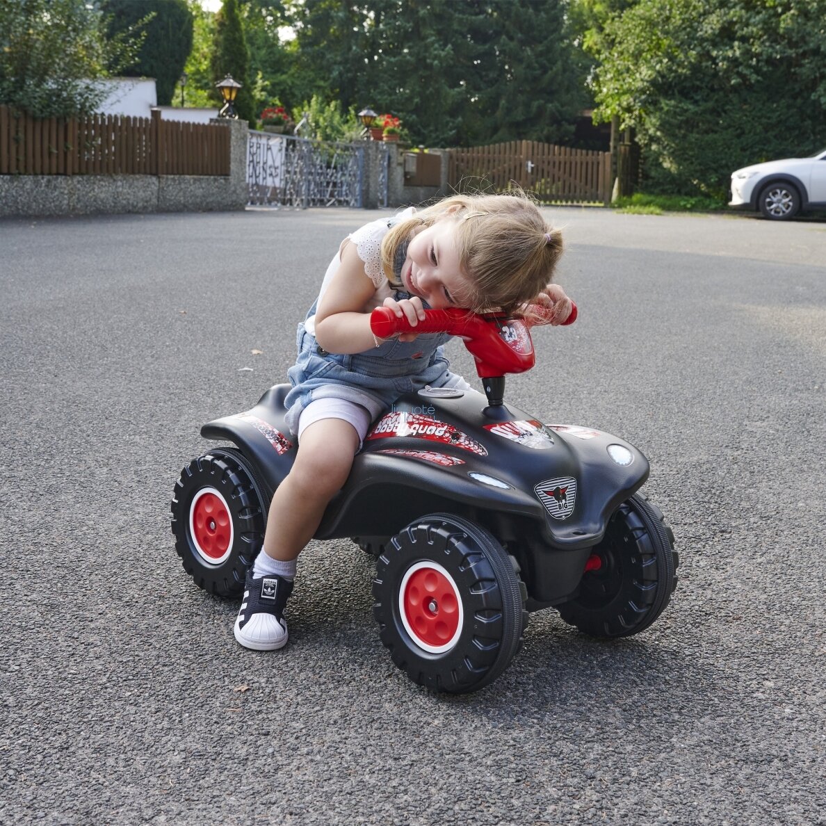 VAIKIŠKAS KETURRATIS  MOTOCIKLAS "BOBBY QUAD RACING RIDER'', 56413 2
