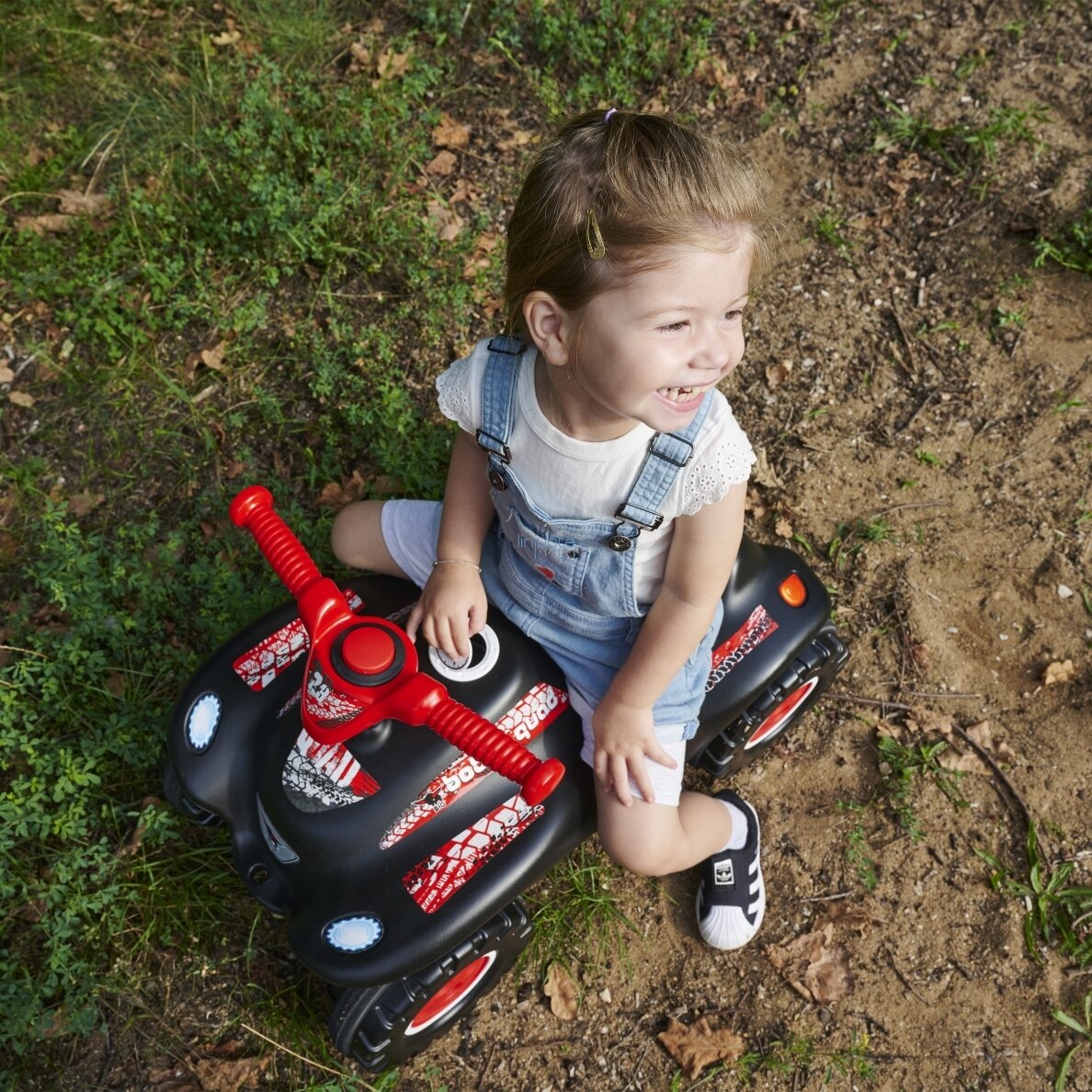 VAIKIŠKAS KETURRATIS  MOTOCIKLAS "BOBBY QUAD RACING RIDER'', 56413 9