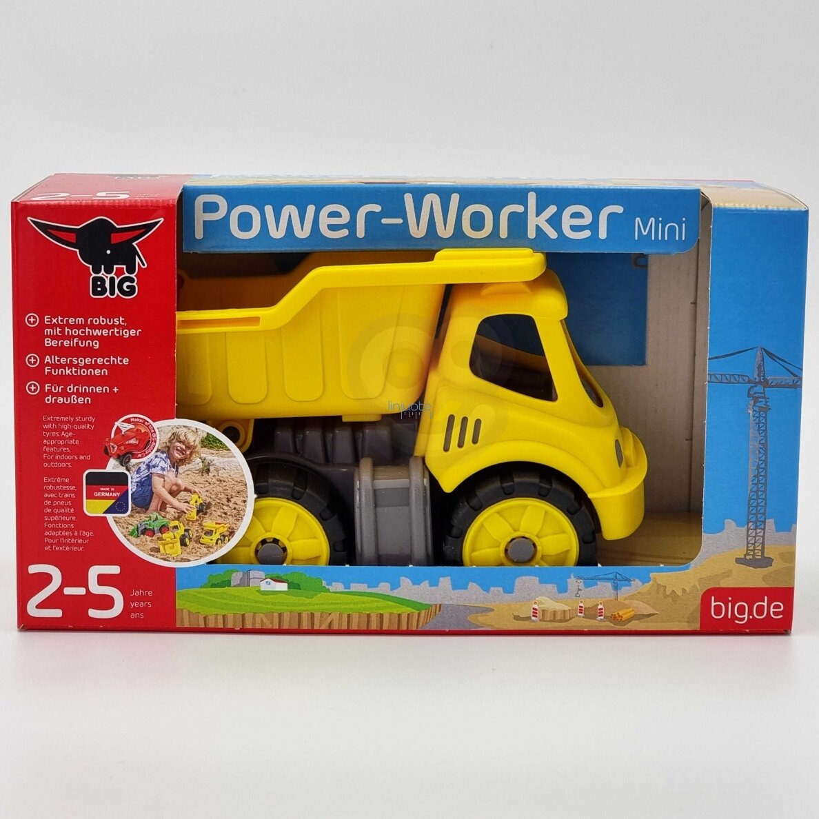BIG Power Worker Mini sunvežimis 55801 10 BIG Power Worker Mini sunvežimis 55801 10