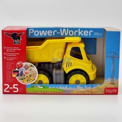 BIG Power Worker Mini sunvežimis 55801 10 BIG Power Worker Mini sunvežimis 55801 10