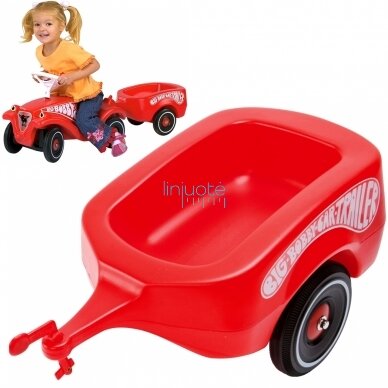 BIG BOBBY CAR RAUDONA AUTOMOBILIO PRIEKABA, 1300
