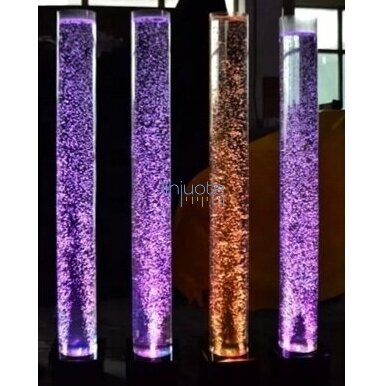 Burbulų kolona su nuotolinio valdymo pultu, 170x10 cm, 1 vnt, ESIPRV005 Burbulų kolona su nuotolinio valdymo pultu, 170x10 cm, 1 vnt, ESIPRV005