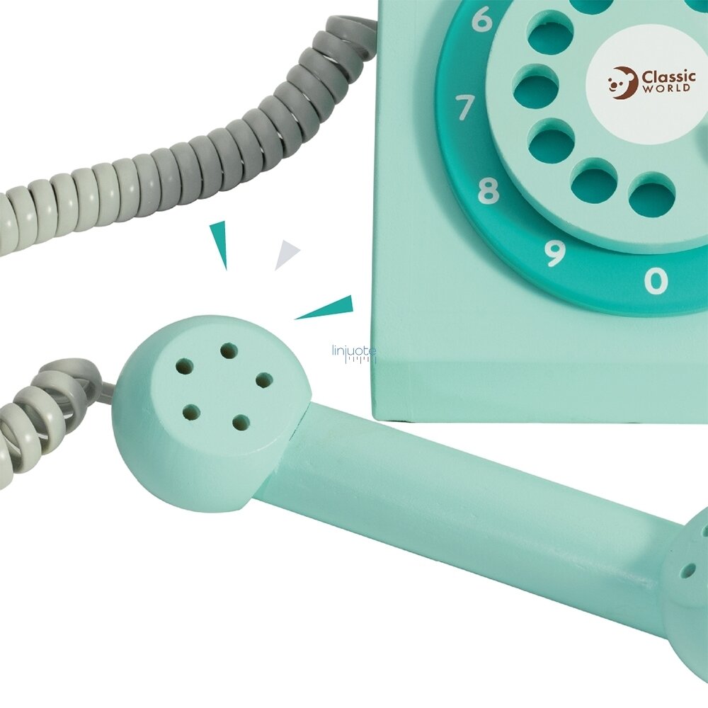 CLASSIC WORLD KLASIKINIS MEDINIS VAIKIŠKAS TELEFONAS 4 EL., CW50551 6 CLASSIC WORLD KLASIKINIS MEDINIS VAIKIŠKAS TELEFONAS 4 EL., CW50551 6