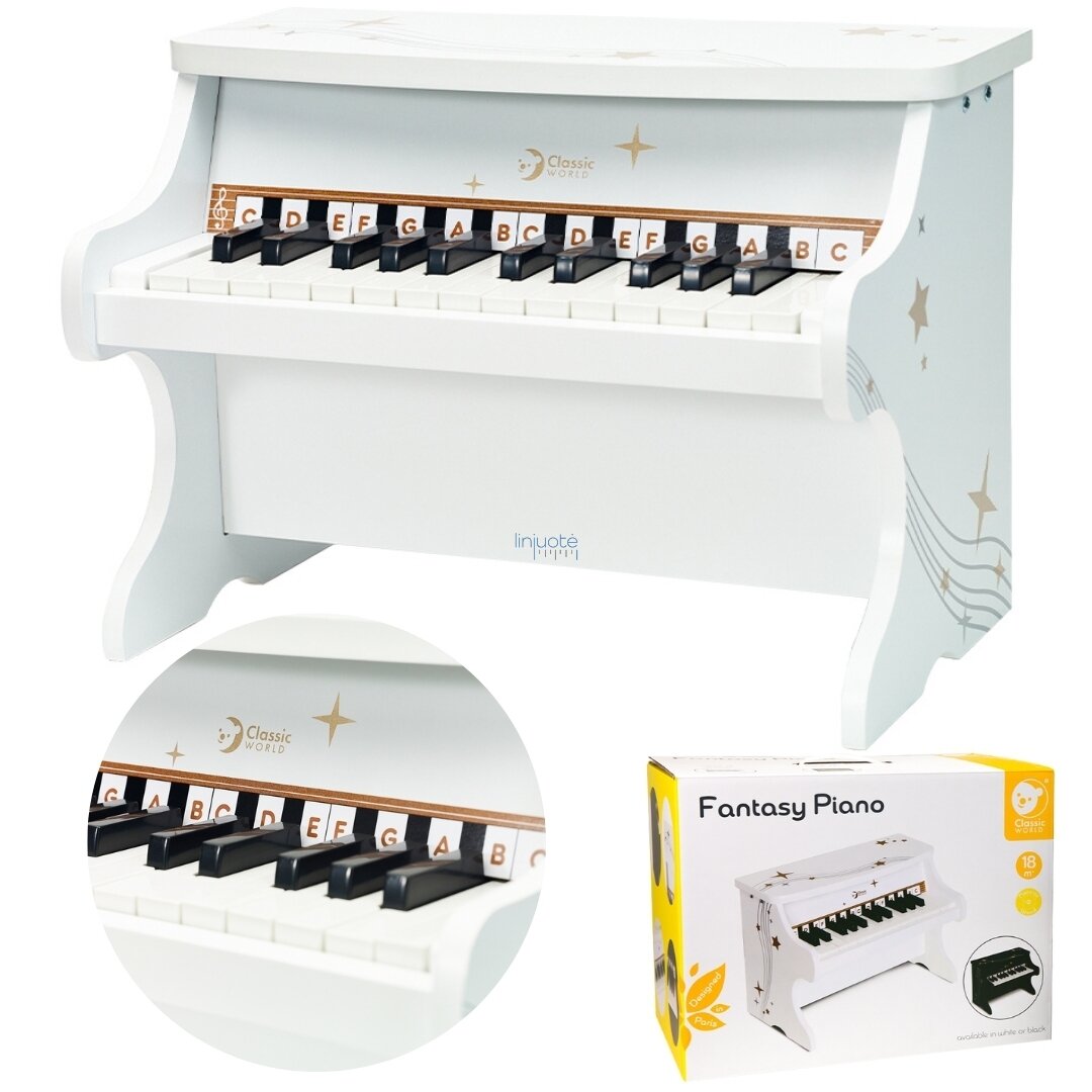 MEDINIS PIANINAS VAIKAMS "MOKOMOJI KNYGELĖ", CW40536 MEDINIS PIANINAS VAIKAMS "MOKOMOJI KNYGELĖ", CW40536