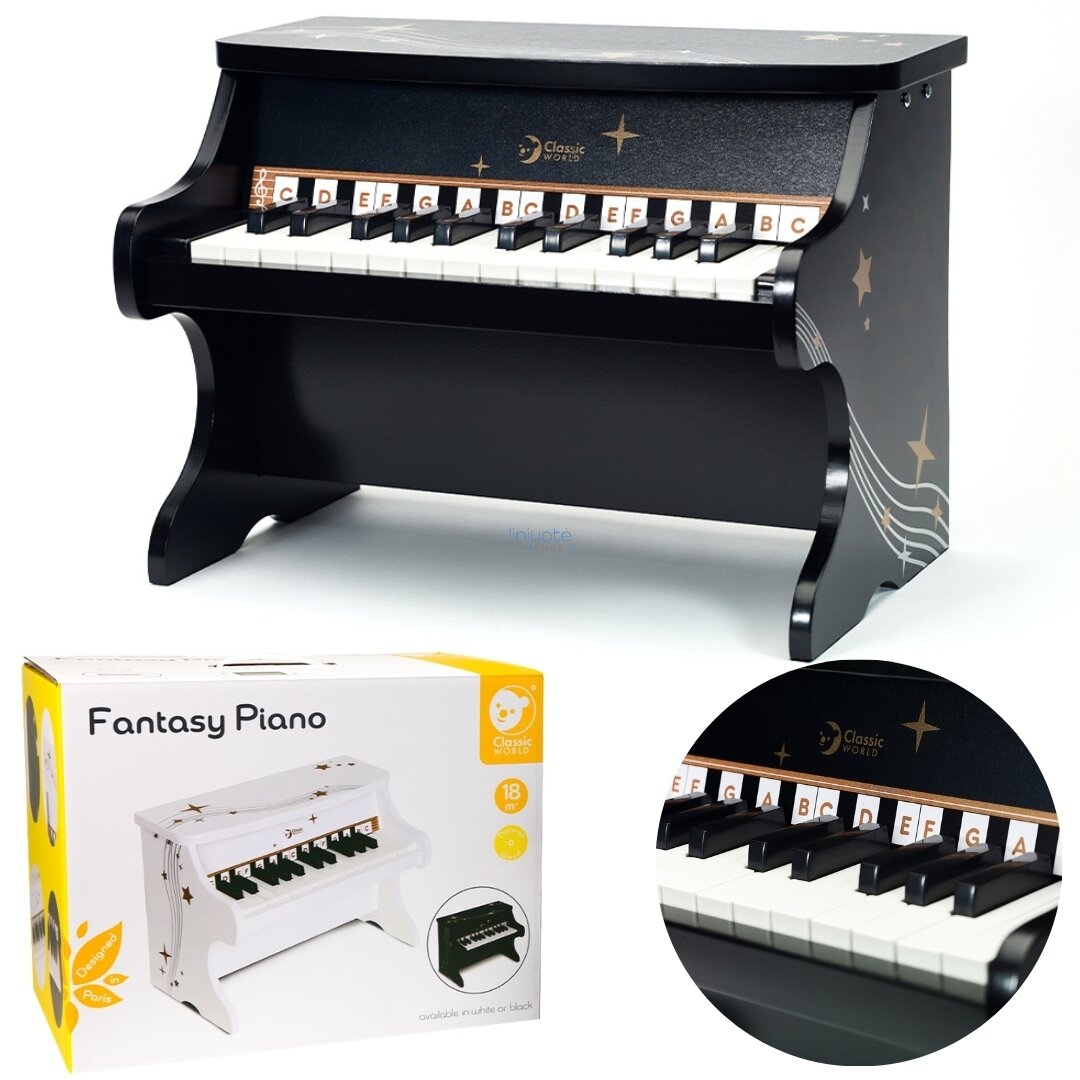 CLASSIC WORLD PIANINAS JUODAS, CW40537 CLASSIC WORLD PIANINAS JUODAS, CW40537