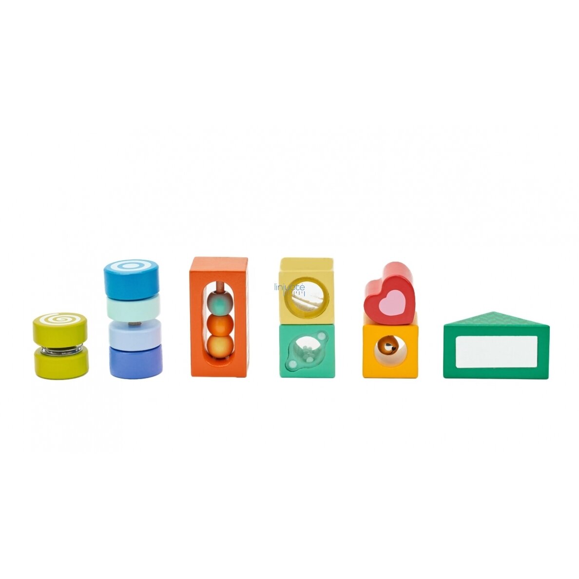 Mediniš kaladėlių rinkinys MONTESSORI 14 el. CW54174 2 Mediniš kaladėlių rinkinys MONTESSORI 14 el. CW54174 2