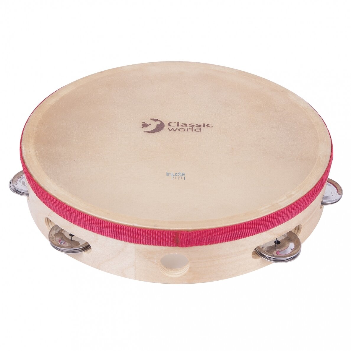 MEDINIS TAMBURINAS, 25 CM, CW40514
