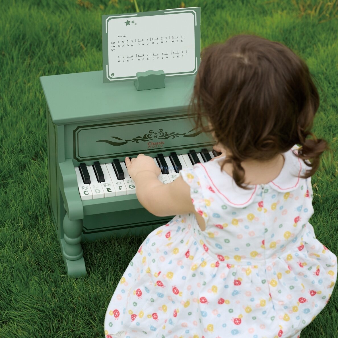 VAIKIŠKAS PIANINAS SU MOKOMĄJA KNYGA, CW40580 1 VAIKIŠKAS PIANINAS SU MOKOMĄJA KNYGA, CW40580 1