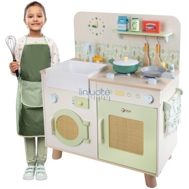 CLASSIC WORLD MEDINĖ XXL VIRTUVĖ SU SKALBIMO MAŠINA IR PRIEDAIS, CW50641 CLASSIC WORLD MEDINĖ XXL VIRTUVĖ SU SKALBIMO MAŠINA IR PRIEDAIS, CW50641