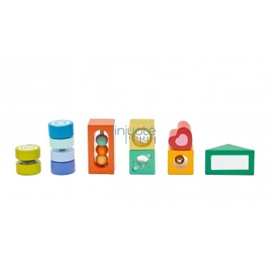 Mediniš kaladėlių rinkinys MONTESSORI 14 el. CW54174 2 Mediniš kaladėlių rinkinys MONTESSORI 14 el. CW54174 2