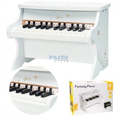 MEDINIS PIANINAS VAIKAMS "MOKOMOJI KNYGELĖ", CW40536 MEDINIS PIANINAS VAIKAMS "MOKOMOJI KNYGELĖ", CW40536