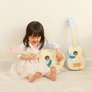 CLASSIC WORLD MEDINĖ UKULELĖ, VAIKIŠKA GITARA, MĖLYNA, CW40560 4 CLASSIC WORLD MEDINĖ UKULELĖ, VAIKIŠKA GITARA, MĖLYNA, CW40560 4
