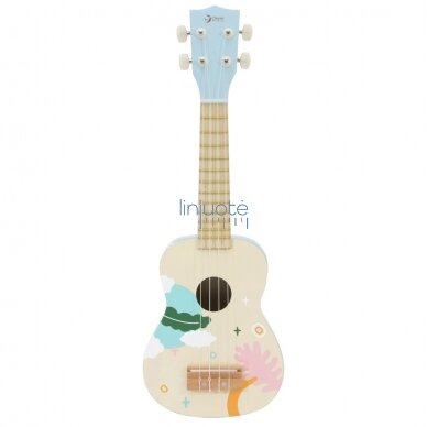 CLASSIC WORLD MEDINĖ UKULELĖ, VAIKIŠKA GITARA, MĖLYNA, CW40560 5 CLASSIC WORLD MEDINĖ UKULELĖ, VAIKIŠKA GITARA, MĖLYNA, CW40560 5