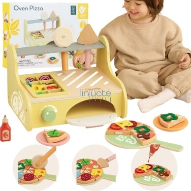 CLASSIC WORLD MEDINĖ PICOS KEPTUVĖ OVEN PIZZA 3+ FSC, CW50590 CLASSIC WORLD MEDINĖ PICOS KEPTUVĖ OVEN PIZZA 3+ FSC, CW50590