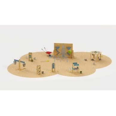 CLASSIC WORLD EDU PUSIAUSVYROS SVARSTYKLĖS SMĖLIO DĖŽEI, CW70258 5