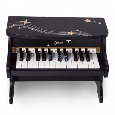 CLASSIC WORLD PIANINAS JUODAS, CW40537 6 CLASSIC WORLD PIANINAS JUODAS, CW40537 6