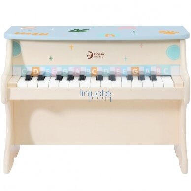 PLASTIKINIS PIANINAS VAIKAMS "MOKOMOJI KNYGELĖ", CW40558 2 PLASTIKINIS PIANINAS VAIKAMS "MOKOMOJI KNYGELĖ", CW40558 2