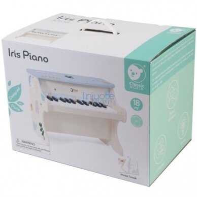 PLASTIKINIS PIANINAS VAIKAMS "MOKOMOJI KNYGELĖ", CW40558 3 PLASTIKINIS PIANINAS VAIKAMS "MOKOMOJI KNYGELĖ", CW40558 3
