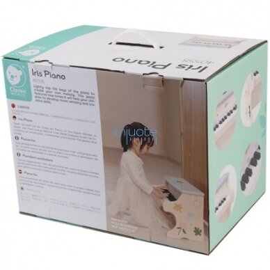 PLASTIKINIS PIANINAS VAIKAMS "MOKOMOJI KNYGELĖ", CW40558 4 PLASTIKINIS PIANINAS VAIKAMS "MOKOMOJI KNYGELĖ", CW40558 4