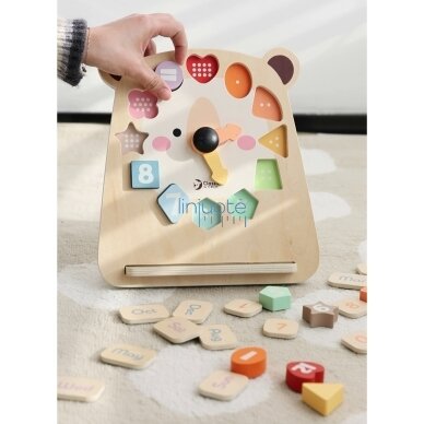 CLASSIC WORLD LAIKRODIS MEŠKIS MONTESSORI EDUKACINIS 3V1 MOKYMASIS LAIKO, SKAIČIAVIMO IR DATŲ, CW20277 2 CLASSIC WORLD LAIKRODIS MEŠKIS MONTESSORI EDUKACINIS 3V1 MOKYMASIS LAIKO, SKAIČIAVIMO IR DATŲ, CW20277 2