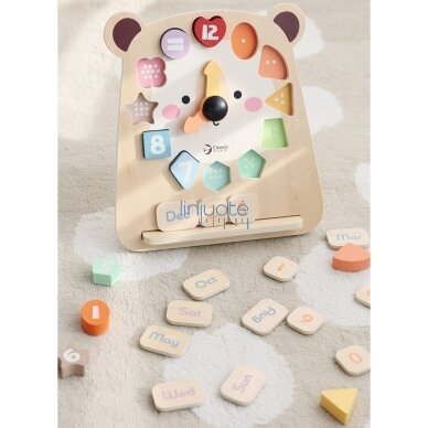 CLASSIC WORLD LAIKRODIS MEŠKIS MONTESSORI EDUKACINIS 3V1 MOKYMASIS LAIKO, SKAIČIAVIMO IR DATŲ, CW20277 4 CLASSIC WORLD LAIKRODIS MEŠKIS MONTESSORI EDUKACINIS 3V1 MOKYMASIS LAIKO, SKAIČIAVIMO IR DATŲ, CW20277 4