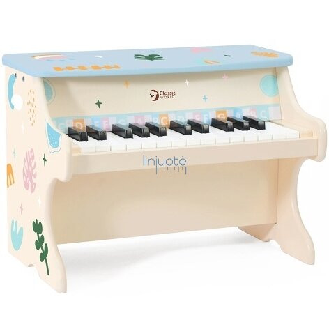 PLASTIKINIS PIANINAS VAIKAMS "MOKOMOJI KNYGELĖ", CW40558 1 PLASTIKINIS PIANINAS VAIKAMS "MOKOMOJI KNYGELĖ", CW40558 1