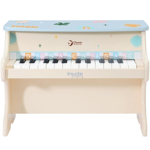 PLASTIKINIS PIANINAS VAIKAMS "MOKOMOJI KNYGELĖ", CW40558 2 PLASTIKINIS PIANINAS VAIKAMS "MOKOMOJI KNYGELĖ", CW40558 2