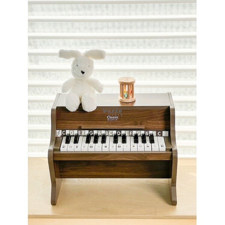 CLASSIC WORLD MEDINIS KLASIKINIS PIANINAS + MOKOMASIS PRATYBŲ SĄSIUVINIS, CW40584 2 CLASSIC WORLD MEDINIS KLASIKINIS PIANINAS + MOKOMASIS PRATYBŲ SĄSIUVINIS, CW40584 2